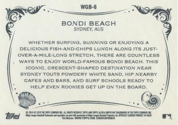 2018 Topps Allen & Ginter - World's Greatest Beaches #WGB-6 Bondi Beach Back