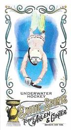 2018 Topps Allen & Ginter - Mini Exotic Sports #MES-4 Underwater Hockey Front