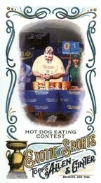 2018 Topps Allen & Ginter - Mini Exotic Sports #MES-12 Hot Dog Eating Contest Front