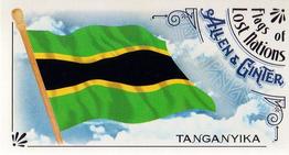 2018 Topps Allen & Ginter - Mini Flags of Lost Nations #FLN-13 Tanganyika Front