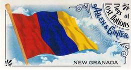 2018 Topps Allen & Ginter - Mini Flags of Lost Nations #FLN-20 New Granada Front