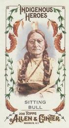 2018 Topps Allen & Ginter - Mini Indigenous Heroes #MIH-2 Sitting Bull Front