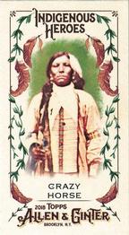 2018 Topps Allen & Ginter - Mini Indigenous Heroes #MIH-5 Crazy Horse Front
