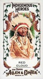 2018 Topps Allen & Ginter - Mini Indigenous Heroes #MIH-11 Red Cloud Front