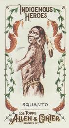 2018 Topps Allen & Ginter - Mini Indigenous Heroes #MIH-12 Squanto Front
