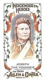 2018 Topps Allen & Ginter - Mini Indigenous Heroes #MIH-20 Joseph the Younger Front