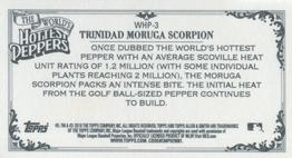 2018 Topps Allen & Ginter - Mini World's Hottest Peppers #WHP-3 Trinidad Moruga Scorpion Back