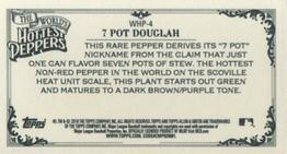 2018 Topps Allen & Ginter - Mini World's Hottest Peppers #WHP-4 7 Pot Douglah Back