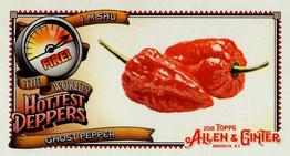 2018 Topps Allen & Ginter - Mini World's Hottest Peppers #WHP-8 Ghost Pepper Front