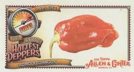 2018 Topps Allen & Ginter - Mini World's Hottest Peppers #WHP-9 Komodo Dragon Front
