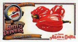 2018 Topps Allen & Ginter - Mini World's Hottest Peppers #WHP-10 Trinidad 7 Pot Front