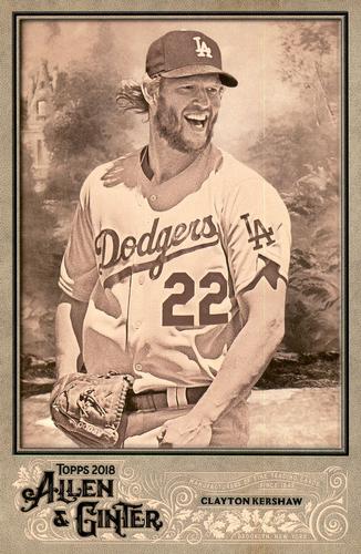 2018 Topps Allen & Ginter - Box Loaders #BL-5 Clayton Kershaw Front