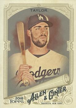 2018 Topps Allen & Ginter - Silver Glossy #6 Chris Taylor Front