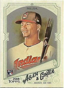 2018 Topps Allen & Ginter - Silver Glossy #9 Francisco Mejia Front