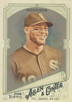2018 Topps Allen & Ginter - Silver Glossy #19 Yoan Moncada Front