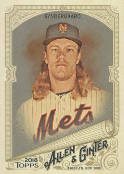 2018 Topps Allen & Ginter - Silver Glossy #21 Noah Syndergaard Front