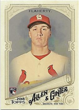 2018 Topps Allen & Ginter - Silver Glossy #28 Jack Flaherty Front
