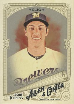 2018 Topps Allen & Ginter - Silver Glossy #75 Christian Yelich Front