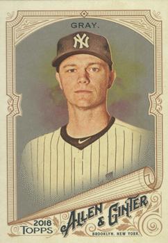 2018 Topps Allen & Ginter - Silver Glossy #109 Sonny Gray Front