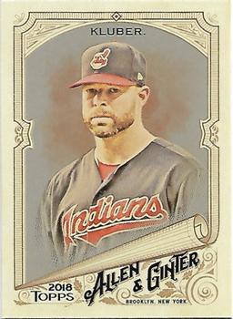 2018 Topps Allen & Ginter - Silver Glossy #117 Corey Kluber Front