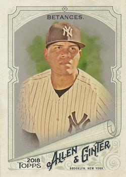 2018 Topps Allen & Ginter - Silver Glossy #128 Dellin Betances Front