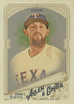 2018 Topps Allen & Ginter - Silver Glossy #171 Rougned Odor Front