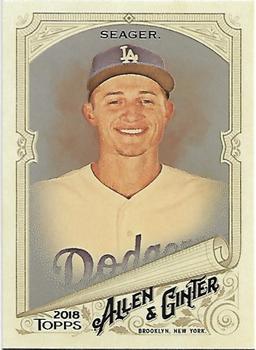2018 Topps Allen & Ginter - Silver Glossy #174 Corey Seager Front