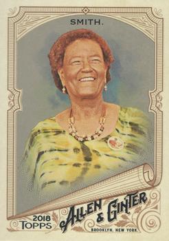 2018 Topps Allen & Ginter - Silver Glossy #176 Claire Smith Front