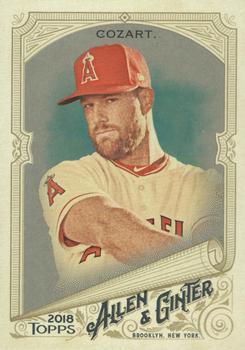 2018 Topps Allen & Ginter - Silver Glossy #188 Zack Cozart Front