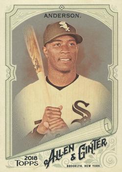2018 Topps Allen & Ginter - Silver Glossy #195 Tim Anderson Front