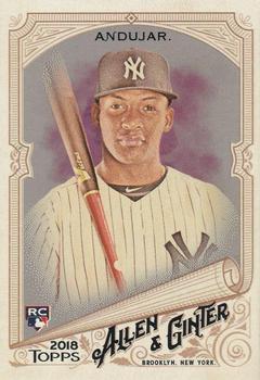 2018 Topps Allen & Ginter - Silver Glossy #201 Miguel Andujar Front