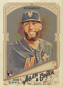 2018 Topps Allen & Ginter - Silver Glossy #203 Amed Rosario Front