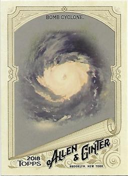 2018 Topps Allen & Ginter - Silver Glossy #259 Bomb Cyclone Front