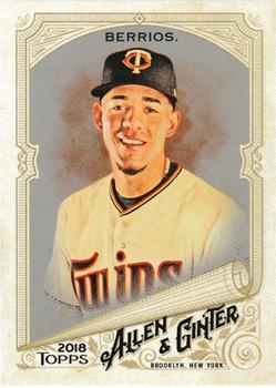 2018 Topps Allen & Ginter - Silver Glossy #268 Jose Berrios Front