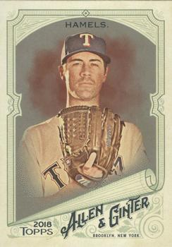 2018 Topps Allen & Ginter - Silver Glossy #325 Cole Hamels Front