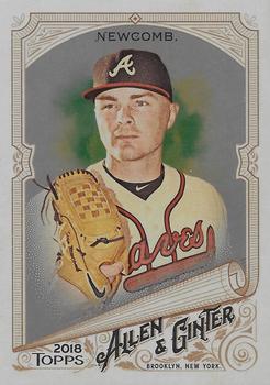2018 Topps Allen & Ginter - Silver Glossy #343 Sean Newcomb Front