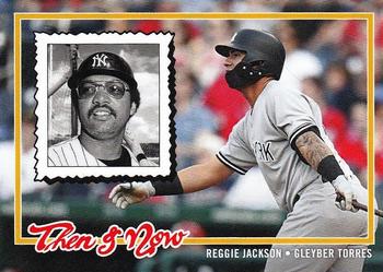 2018 Topps On-Demand Inspired By '78 - Then & Now #TN1 Reggie Jackson / Gleyber Torres Front