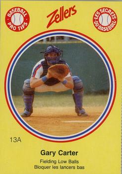 1982 Zellers Montreal Expos #13A Gary Carter Front