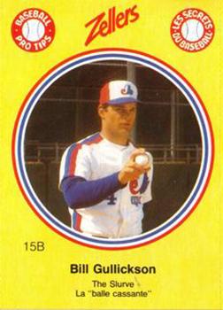 1982 Zellers Montreal Expos #15B Bill Gullickson Front