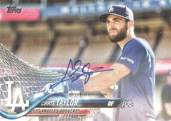 2018 Topps - Variation Autographs #369 Chris Taylor Front