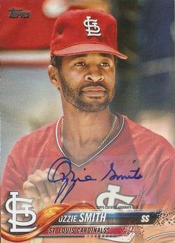 2018 Topps - Variation Autographs #462 Ozzie Smith Front