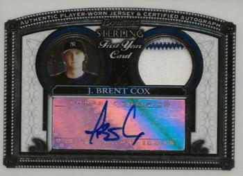 2005 Bowman Sterling #BS-BC Brent Cox Front
