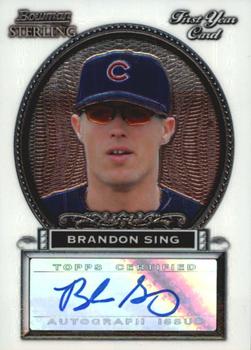 2005 Bowman Sterling #BS-BS Brandon Sing Front