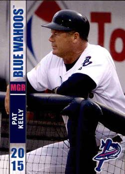 2015 Grandstand Pensacola Blue Wahoos #12 Pat Kelly Front