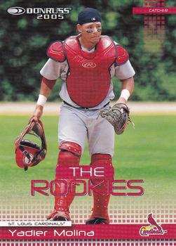 2005 Donruss - The Rookies #15 Yadier Molina Front