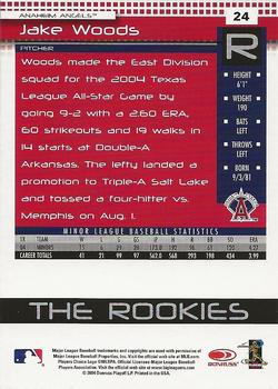 2005 Donruss - The Rookies #24 Jake Woods Back