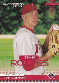 2005 Donruss - The Rookies #31 Tim Bittner Front