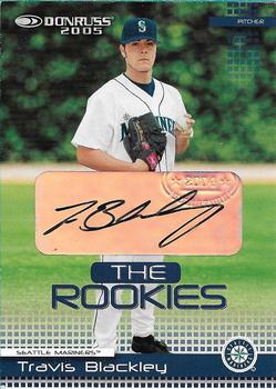 2005 Donruss - The Rookies Autographs #4 Travis Blackley Front