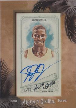 2018 Topps Allen & Ginter - Framed Mini Non-Baseball Autographs #MA-JJ Jaren Jackson Jr. Front