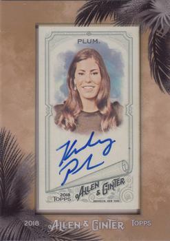 2018 Topps Allen & Ginter - Framed Mini Non-Baseball Autographs #MA-KP Kelsey Plum Front